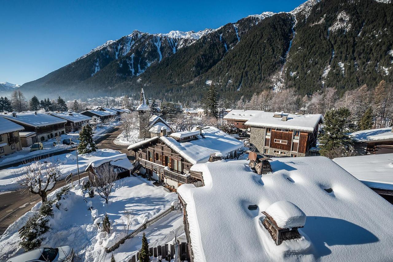 Eden Hotel, Apartments And Chalet Chamonix Les Praz Esterno foto