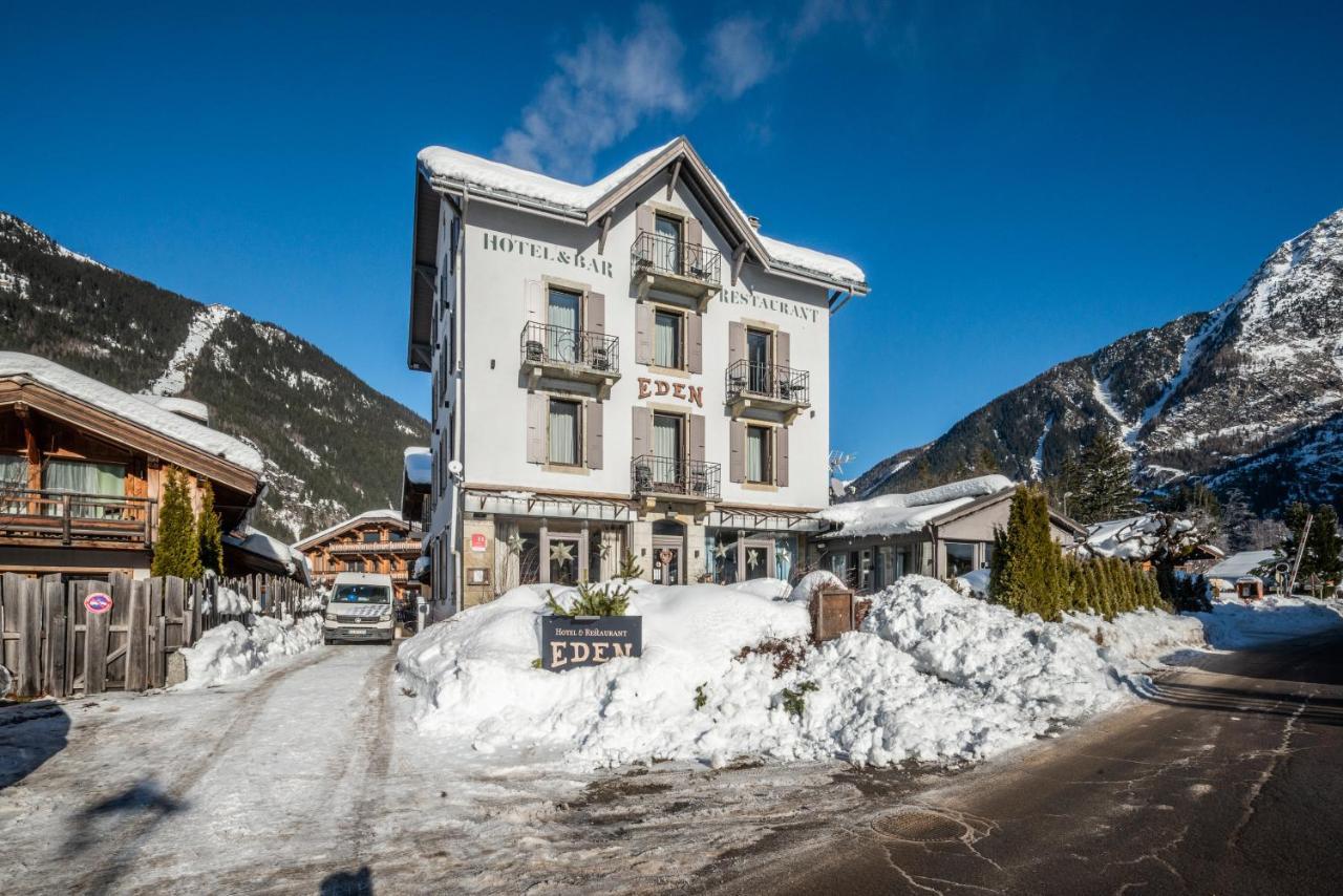 Eden Hotel, Apartments And Chalet Chamonix Les Praz Esterno foto