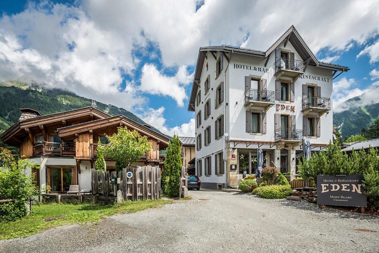 Eden Hotel, Apartments And Chalet Chamonix Les Praz Esterno foto