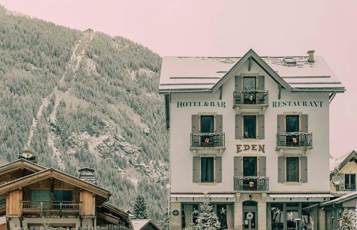 Eden Hotel, Apartments And Chalet Chamonix Les Praz Esterno foto